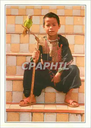 Cartes postales moderne Chiang Mai Enfant Maeos