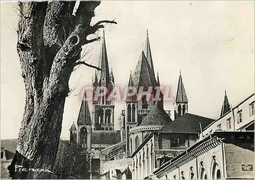 Cartes postales moderne Eglise Abbatiale Saint Etienne de Caen Exterieur cote est