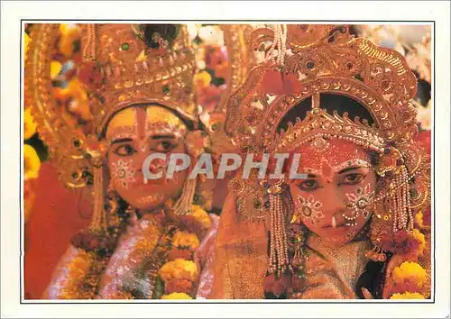 Cartes postales moderne Benares Evocation du Ramayana India