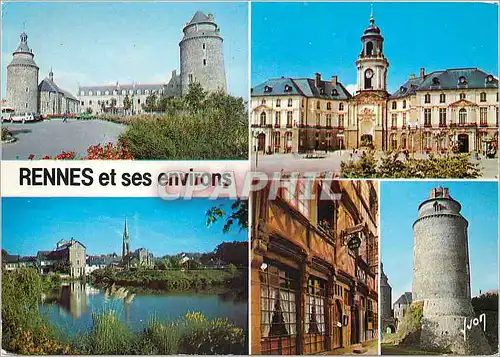 Cartes postales moderne Rennes et ses environs