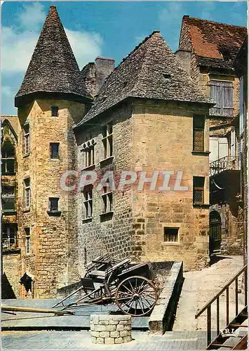 Cartes postales moderne Sarlat en Perigord Dordogne La rue Magnana