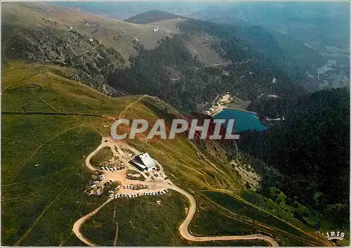 Moderne Karte Les Hautes Vosges Le Sommet du Hohneck et le Lac du Schiessrothried