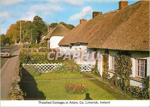 Moderne Karte Thatched Cottages at Adare Co Limerick Ireland