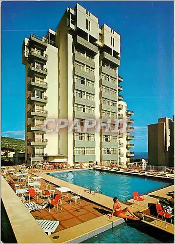 Moderne Karte Funchal Madeira Hotel Estrelicia