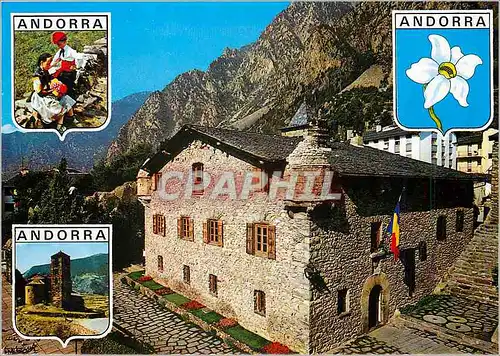 Moderne Karte Valls d'Andorra Casa de la Vali