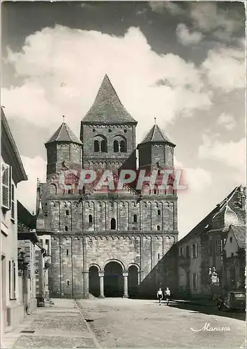 Moderne Karte Marmoutier Alsace Eglise Abbatiale Marmoutier Moutier de St Maur