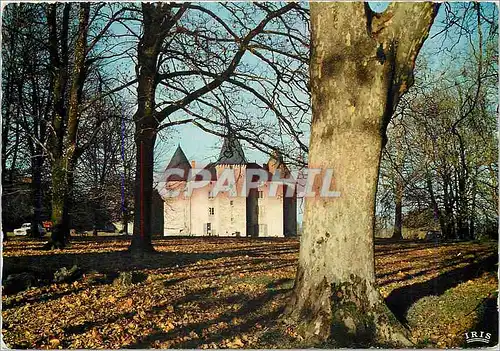 Moderne Karte Chateaux en Limousin Brie Maison forte