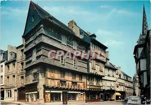 Cartes postales moderne Quimper Les vieilles maisons de la Rue Kereon