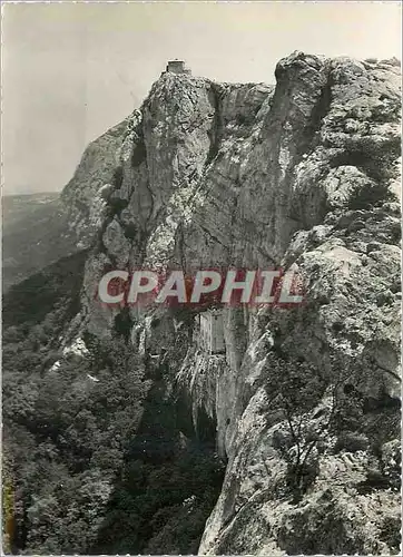 Cartes postales moderne La Sainte Baume Var La Grotte et le Saint Pilon