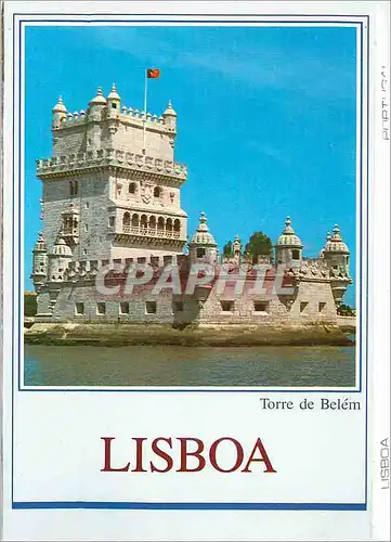 Cartes postales moderne Lisboa Portugal Tour de Belem