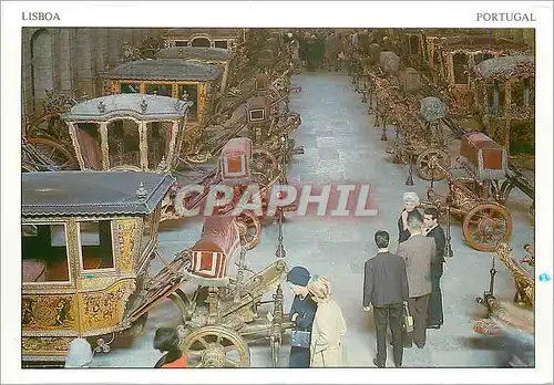 Cartes postales moderne Lisboa Portugal Le Musee National des Carrosses