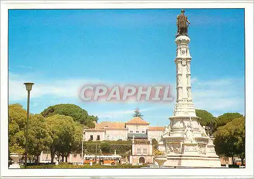 Cartes postales moderne Lisboa Portugal Statue d'Afonso de Albuquerque