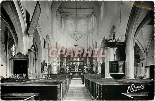 Cartes postales moderne Brienon sur Armancon Yonne Interieur de l'Eglise