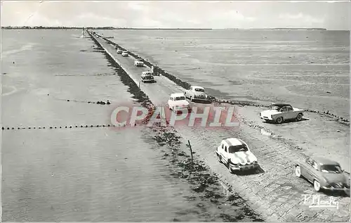 Moderne Karte Ile de Noirmoutier Vendee Le Passage du Gois