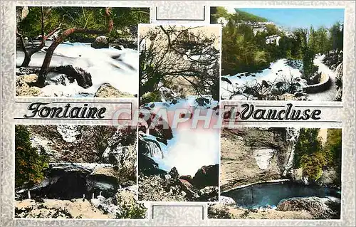 Cartes postales moderne Fontaine de Vaucluse Vaucluse Le Tourrent de la Sorgue Le Gouffre