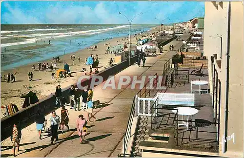 Moderne Karte Fort Mahon Somme Esplanade Sud