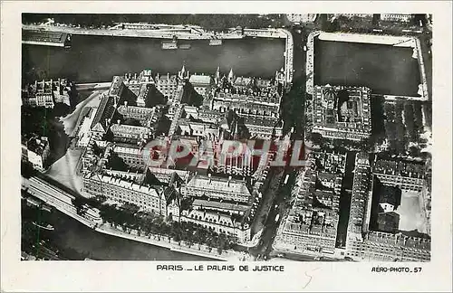 Moderne Karte Paris Le Palais de Justice