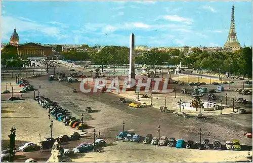 Cartes postales moderne Paris Place de la Concorde Vue generale