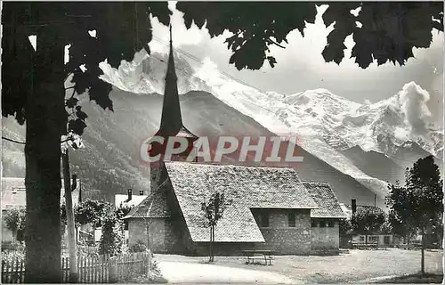 Cartes postales moderne C'est dans le decor grandiose de la Savoie qu'on s'approche plus pres Dieu