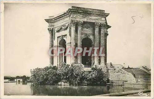 Cartes postales moderne Montpellier Herault Le Chateau d'Eau