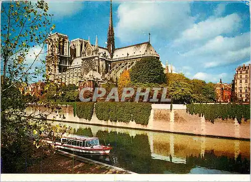 Cartes postales moderne Paris Notre Dame et la Seine