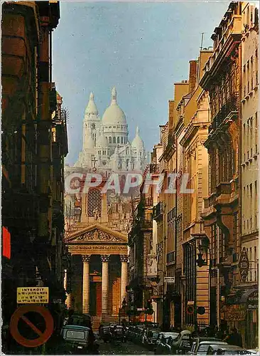 Cartes postales moderne Notre Dame de Lorette et le Sacre Coeur