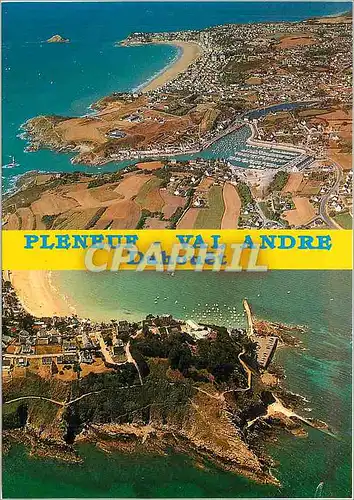 Cartes postales moderne Bretagne Cotes d'Armor Le Val Andre Vue generale Pointe de Pleneuf