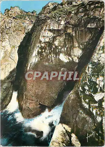 Cartes postales moderne Pointe du Raz Finistere Les tunnels de l'enter de Plogoff