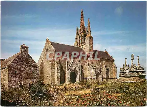 Cartes postales moderne Tronoen La Chapelle Notre Dame L'un des plus anciene et remarquables