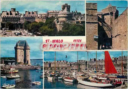 Cartes postales moderne St Malo St Servan Cites Corsaires Le Chateau et Porte St Vincent