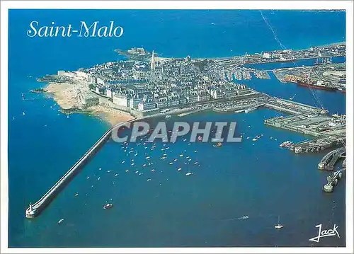 Cartes postales moderne Saint Malo Cite Corsaire Ille et Vilaine La ville intra muros