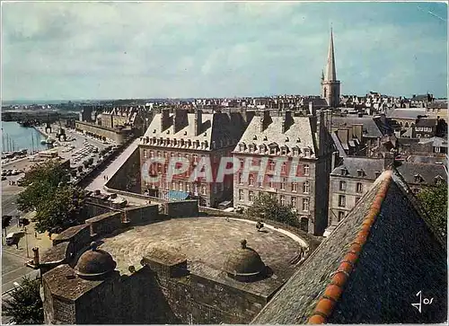 Cartes postales moderne Saint Malo Vue generale de la ville intra muros