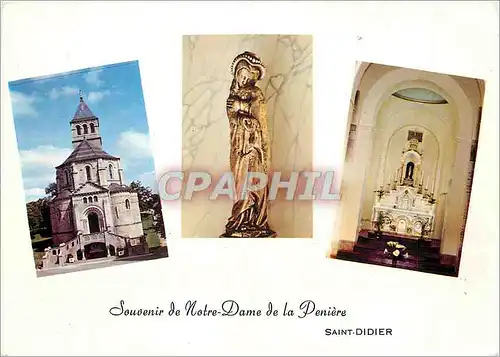 Cartes postales moderne Souvenir de Notre Dame de la Penier Saint Didier