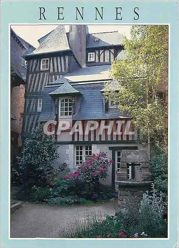 Cartes postales moderne Rennes Ille et Vilaine Roazon Hotel particulier rue de la Psalette
