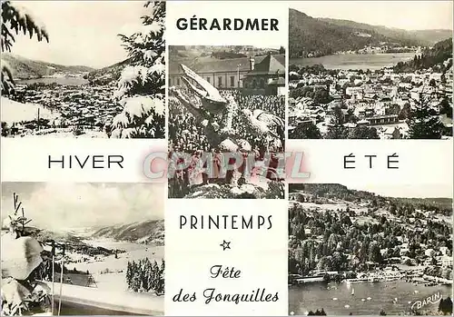 Cartes postales moderne Gerardmer Hiver Ete