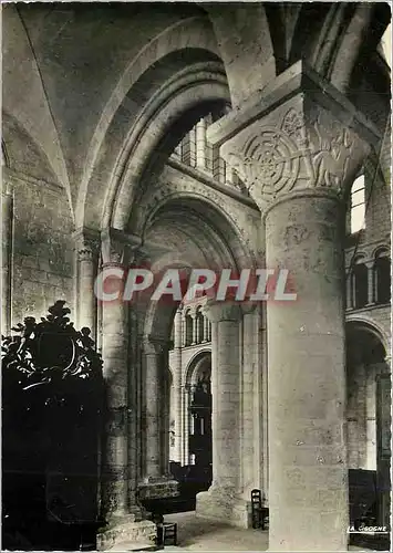 Cartes postales moderne Abbaye de Saint Georges de Boscherville Seine Maritime Transept sud et Chapiteau oriental