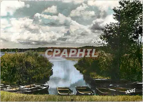 Cartes postales moderne Visage des Landes Calme au bord du Lac Blanc