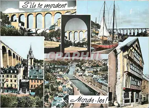 Cartes postales moderne Souvenir de Morlaix Finistere