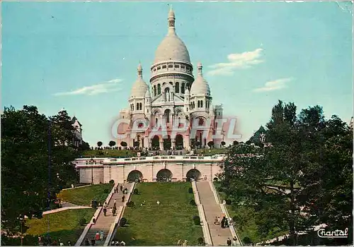 Cartes postales moderne Paris Basilique du Sacre Coeur