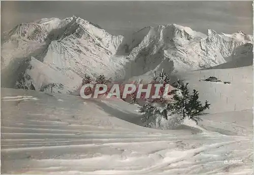 Cartes postales moderne Saint Gervais les Bains Hte Savoie Du Mont d'Arbois vue sur l'Aiguille