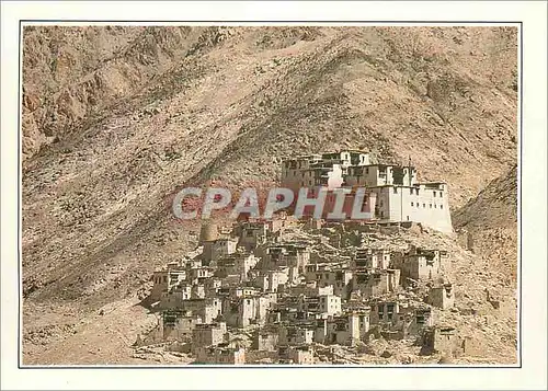 Moderne Karte India Ladakh Monastere de Rizong