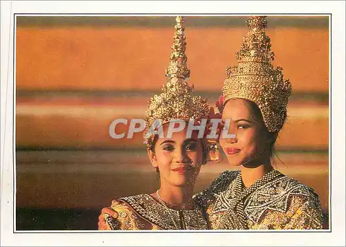 Cartes postales moderne Thailand Bangkok Danseuses