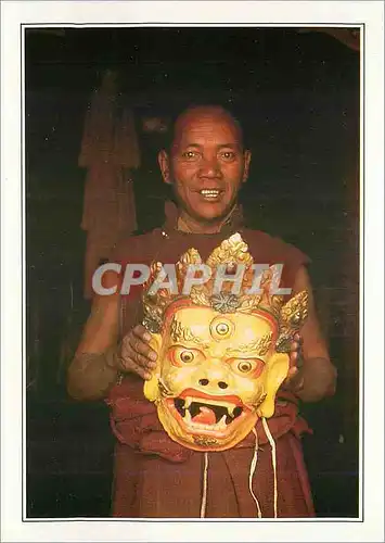 Cartes postales moderne India Masque