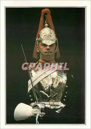 Cartes postales moderne England London A royal Horse Guard outside Buckingham Palace