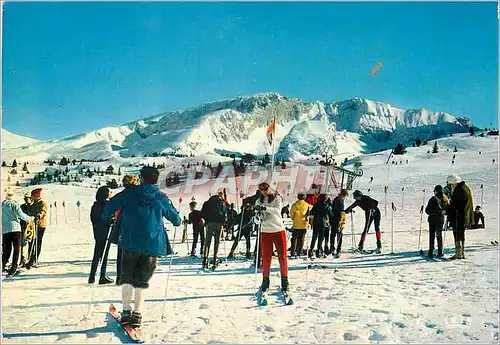 Cartes postales moderne Super Devoluy HA Arrivee des pistes et Montagne de Barge