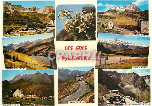 Cartes postales moderne Les Cols Pyreneens