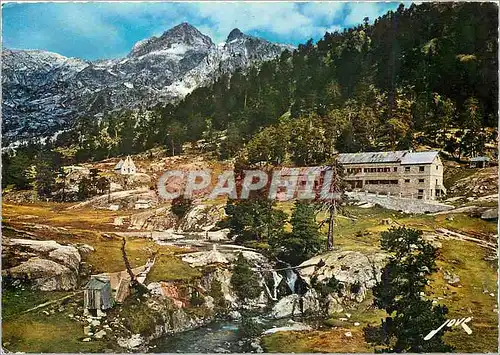 Cartes postales moderne Cauterets Le Marcadau Le refuge Wallon Effet d'orage