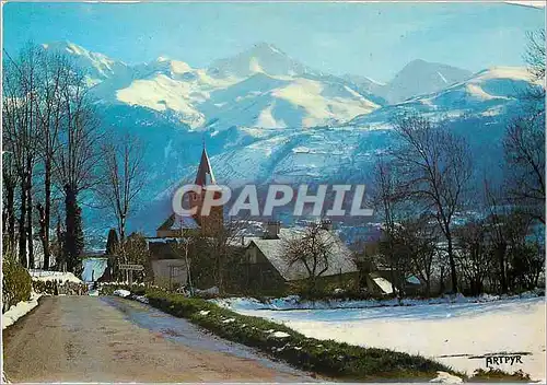 Cartes postales moderne Val Louron Hautes Pyrenees Vue generale depuis Estarvielle