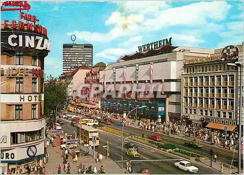 Cartes postales moderne Berlin Kurfurstendamm mit Blick zum Europa Center