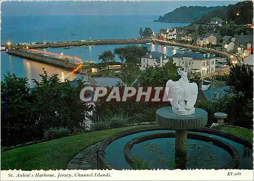 Cartes postales moderne St Aubin's Harbour Jersey Channel Islands